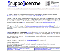 Tablet Screenshot of grupporicerche.it